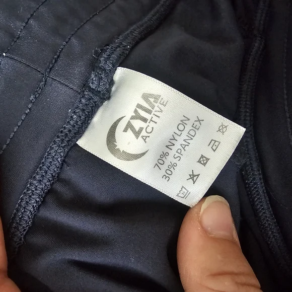 ZYIA Navy Short Peak Joggers Track Pants - Picture 4 of 4